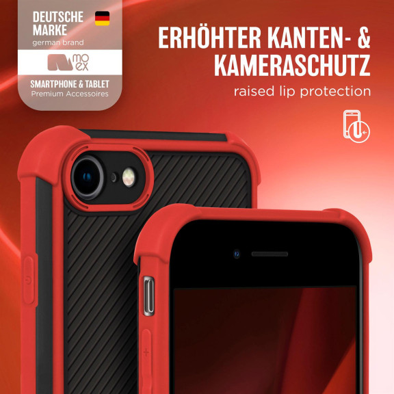 moex Leap Case iPhone SE (2020) mit Kanten- & Kameraschutz – Weiteres Produktbild 3
