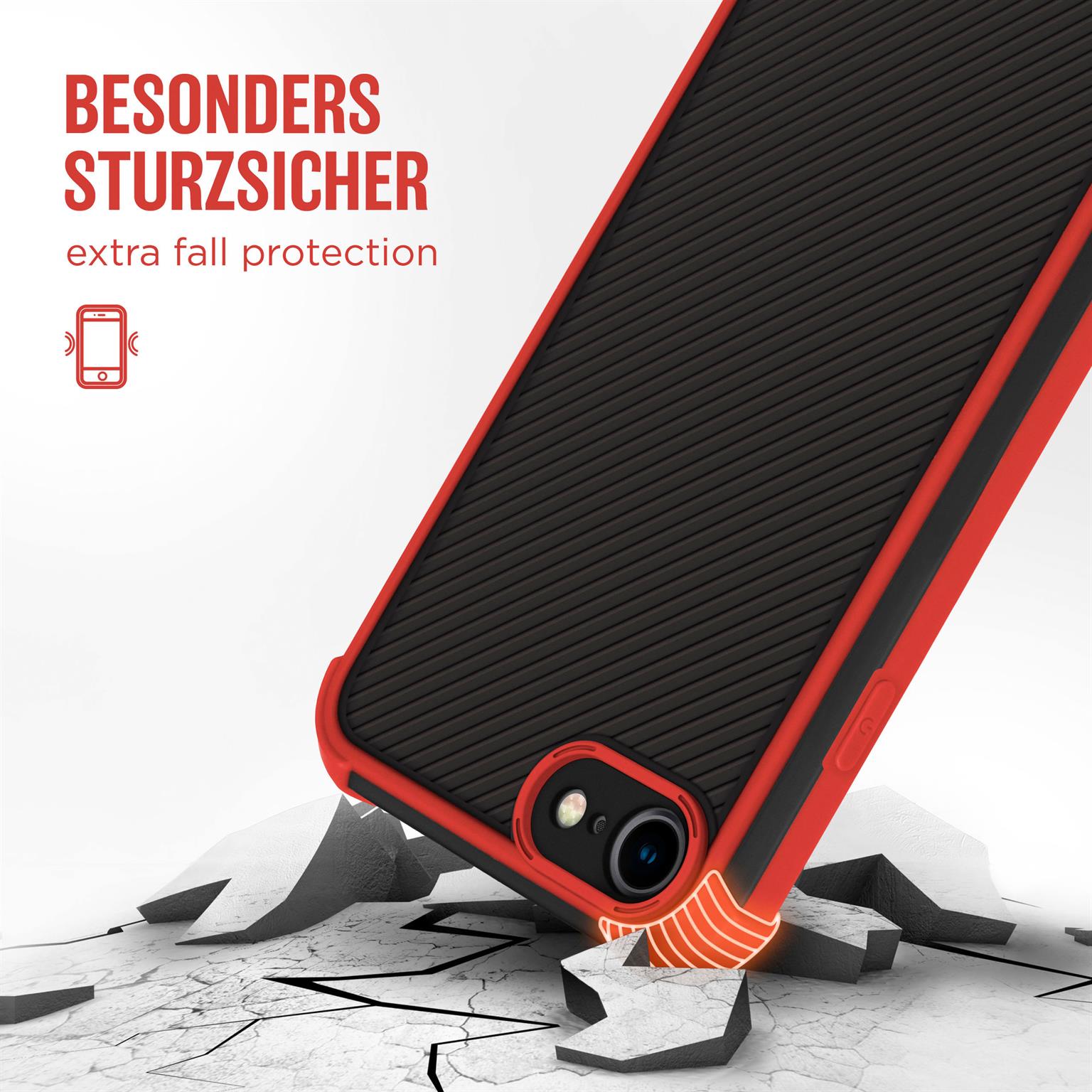 moex Leap Case iPhone SE (2020) mit Kanten- & Kameraschutz – Weiteres Produktbild 3
