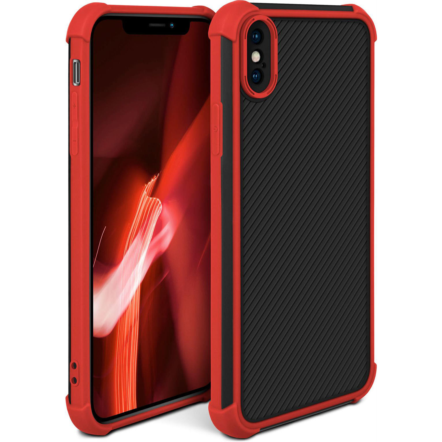 moex Leap Case iPhone XS mit Kanten- & Kameraschutz – Weiteres Produktbild 1 moex Leap Case iPhone XS mit Kanten- & Kameraschutz – Weiteres Produktbild 1