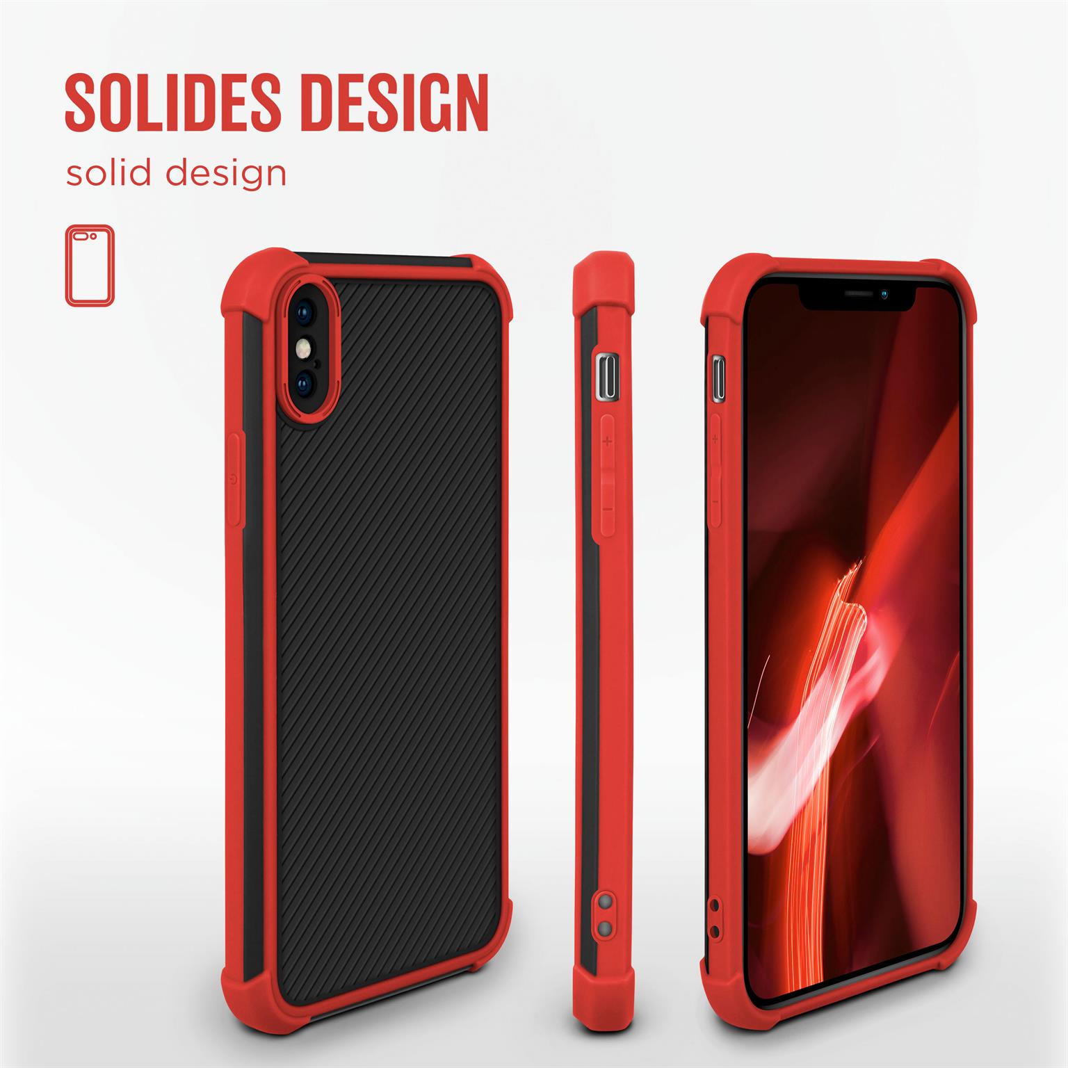 moex Leap Case iPhone XS mit Kanten- & Kameraschutz – Weiteres Produktbild 2