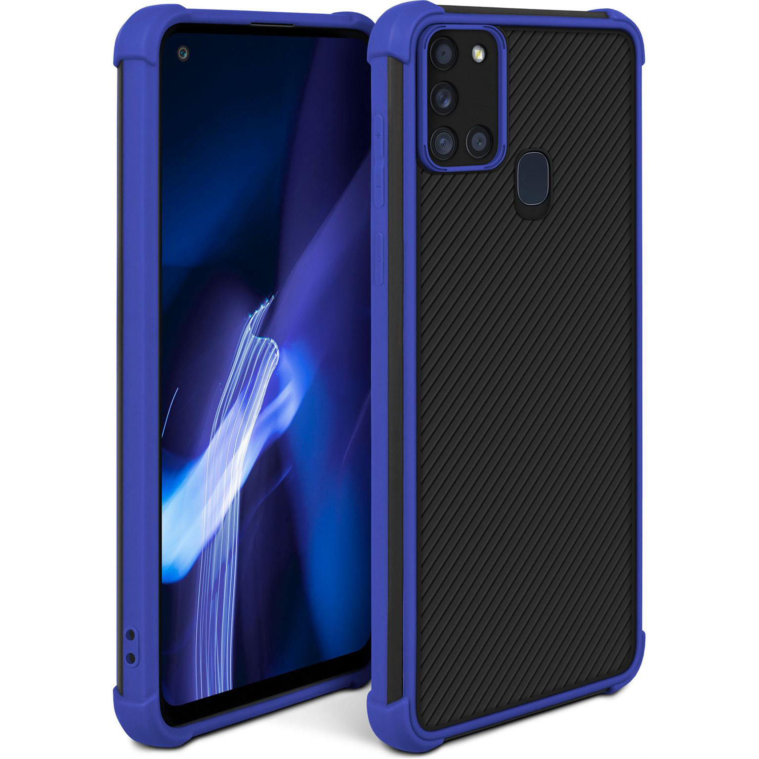 moex Leap Case Samsung Galaxy A21s mit Kanten- & Kameraschutz Hauptbild