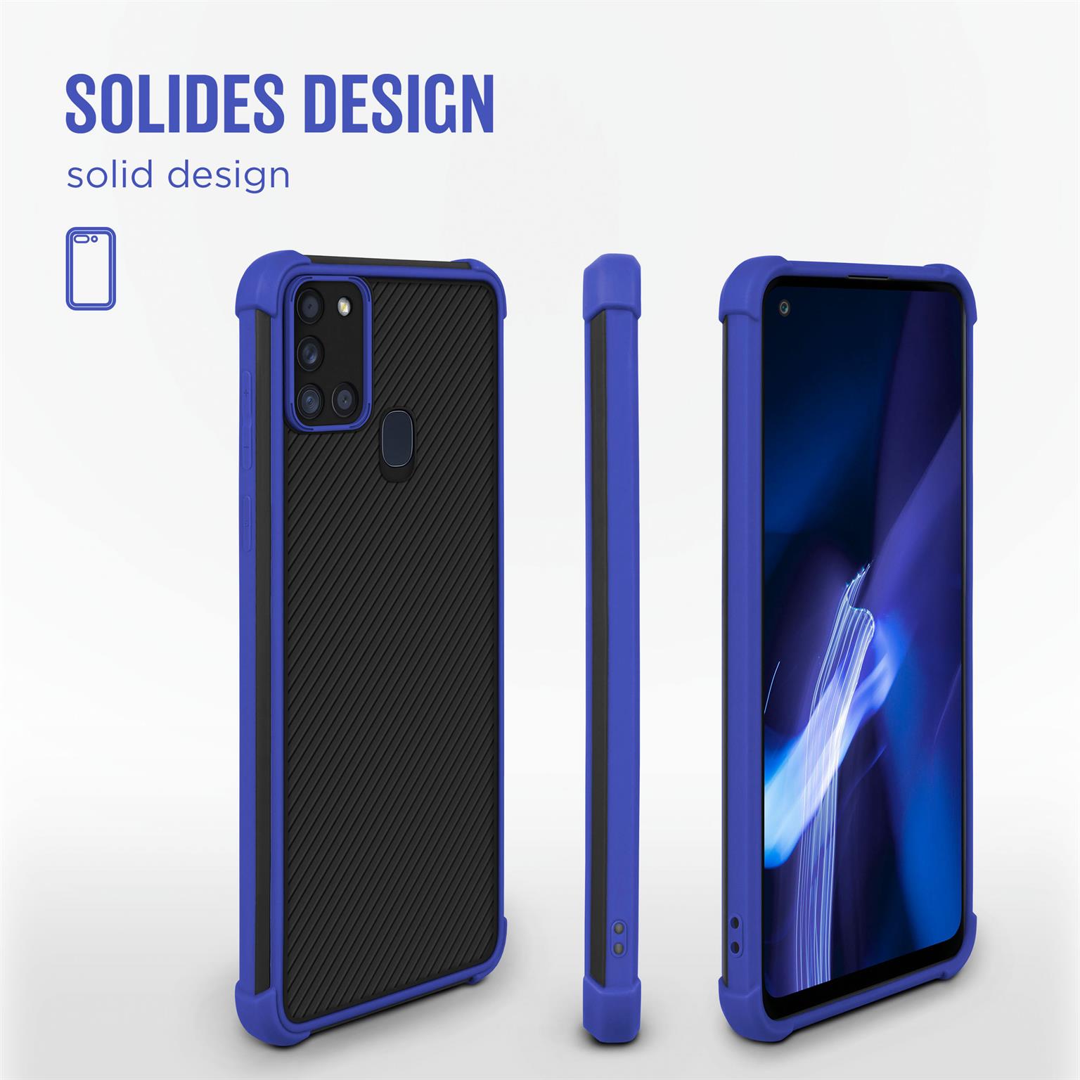 moex Leap Case Samsung Galaxy A21s mit Kanten- & Kameraschutz – Weiteres Produktbild 1
