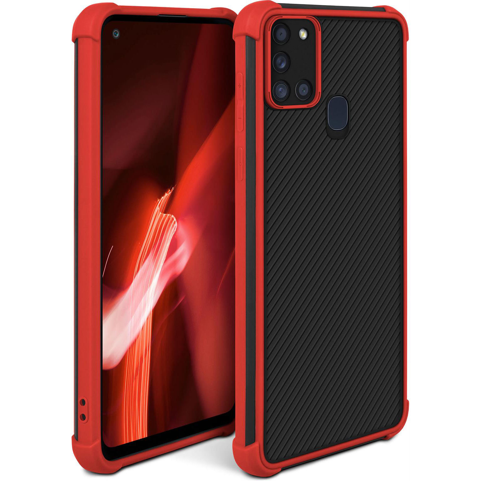 moex Leap Case Samsung Galaxy A21s mit Kanten- & Kameraschutz Hauptbild