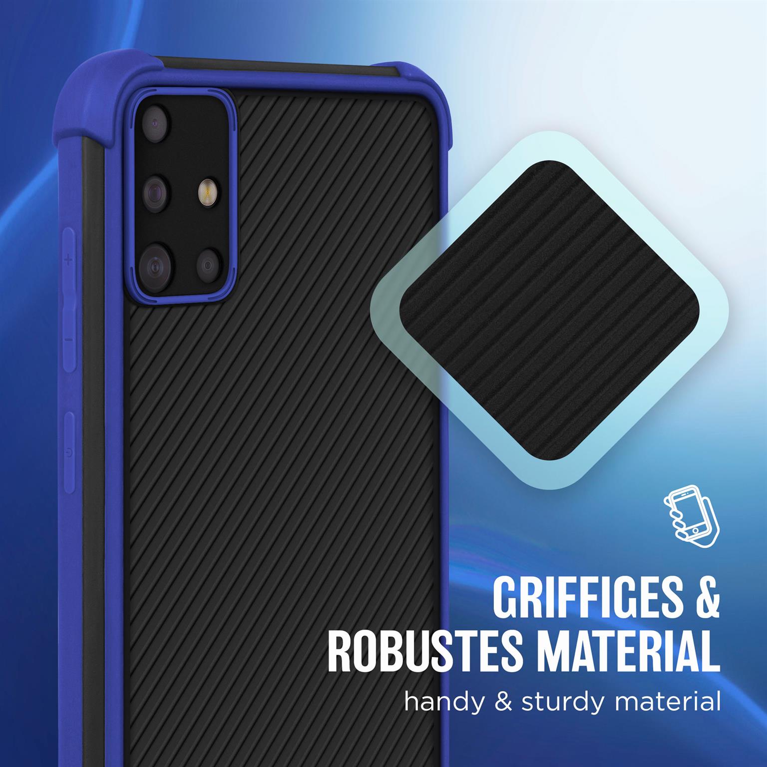 moex Leap Case Samsung Galaxy A51 mit Kanten- & Kameraschutz – Weiteres Produktbild 5