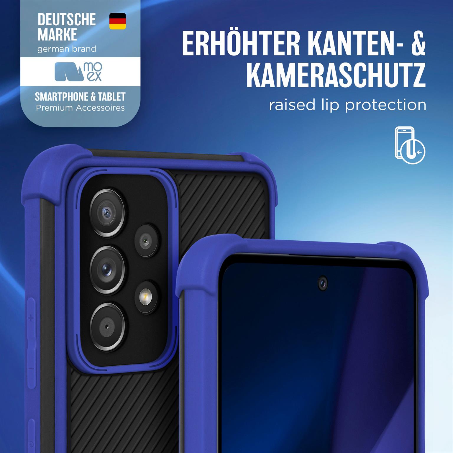 moex Leap Case Samsung Galaxy A52s 5G mit Kanten- & Kameraschutz – Weiteres Produktbild 2