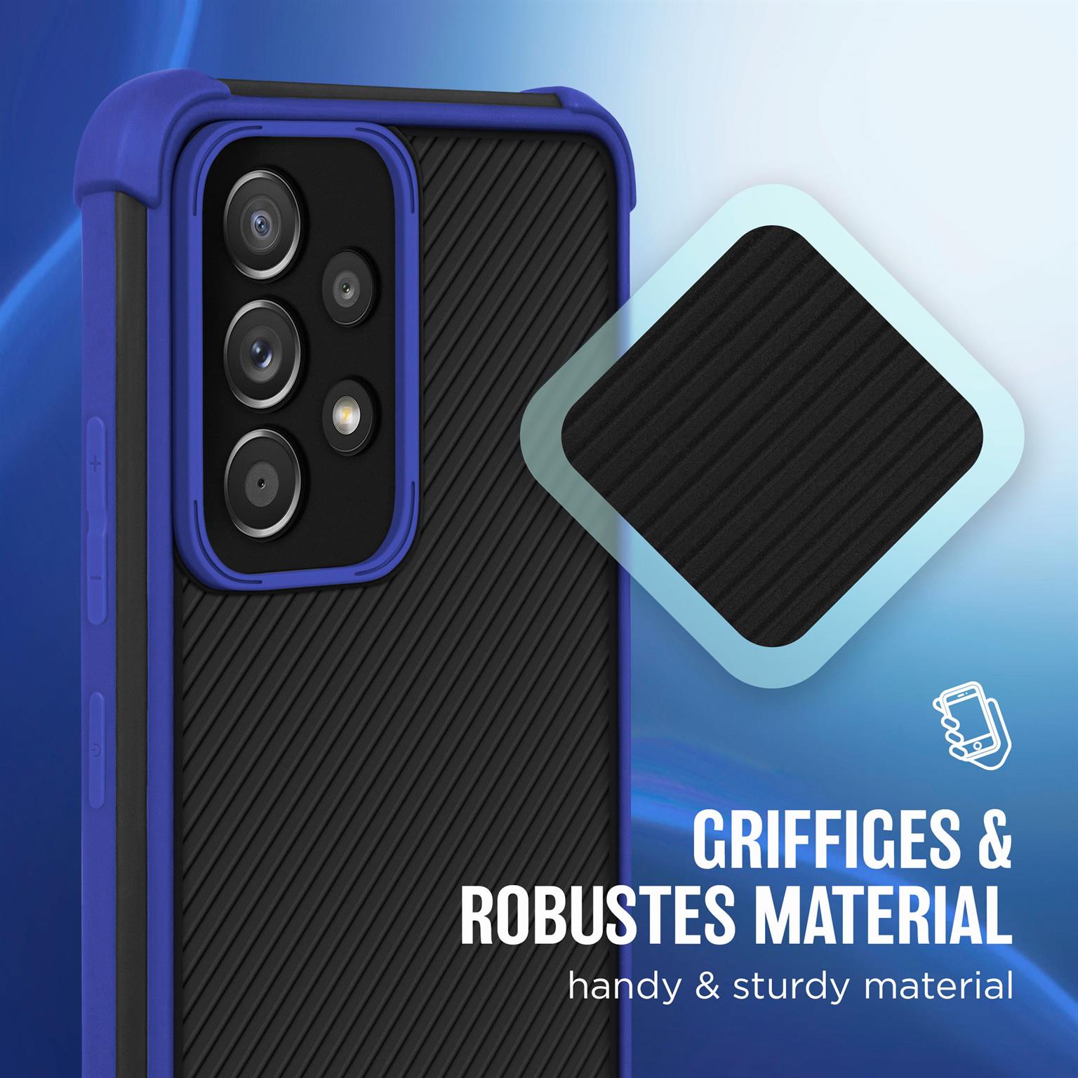 moex Leap Case Samsung Galaxy A52s 5G mit Kanten- & Kameraschutz – Weiteres Produktbild 4