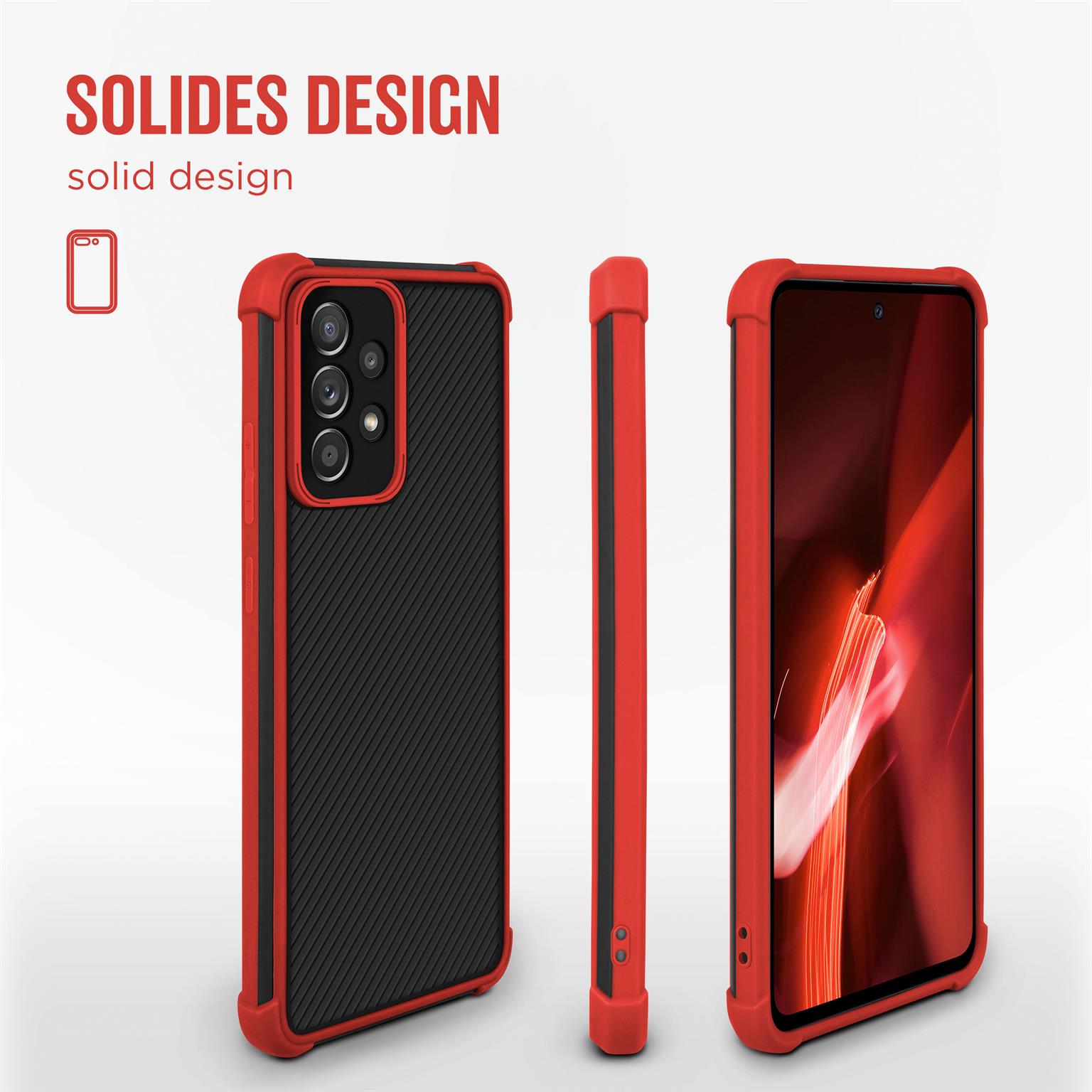 moex Leap Case Samsung Galaxy A52s 5G mit Kanten- & Kameraschutz – Weiteres Produktbild 1