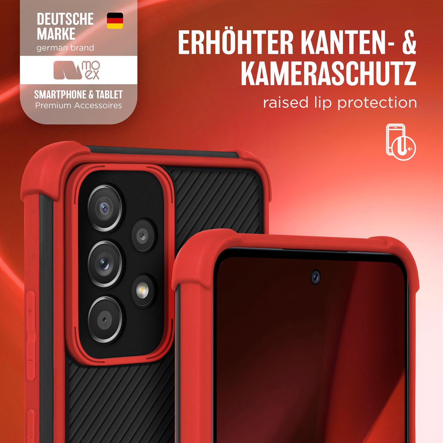 moex Leap Case Samsung Galaxy A52s 5G mit Kanten- & Kameraschutz – Weiteres Produktbild 2