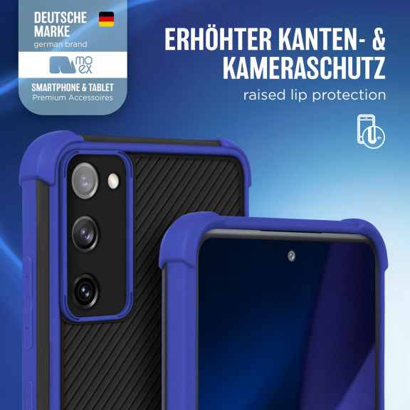 moex Leap Case Samsung Galaxy S20 FE mit Kanten- & Kameraschutz – Weiteres Produktbild 3