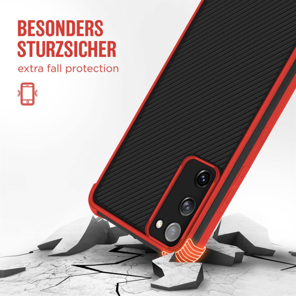 moex Leap Case Samsung Galaxy S20 FE 5G mit Kanten- & Kameraschutz – Weiteres Produktbild 4
