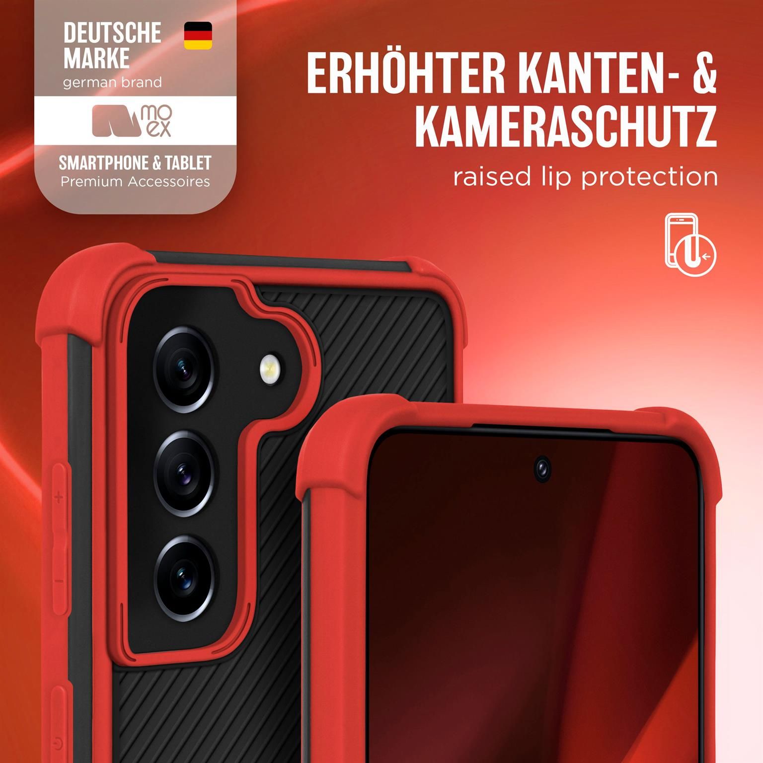 moex Leap Case Samsung Galaxy S21 FE 5G mit Kanten- & Kameraschutz – Weiteres Produktbild 3