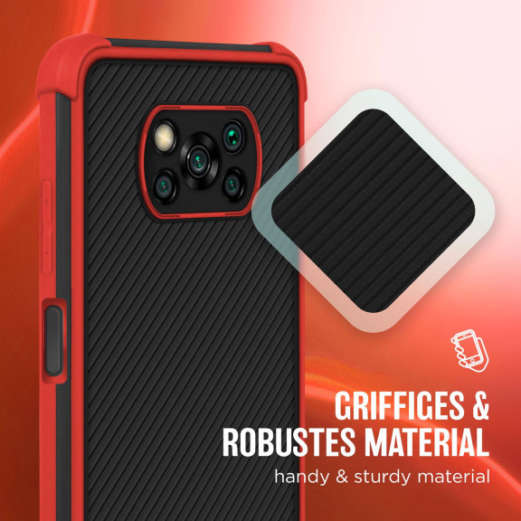moex Leap Case Poco X3 NFC mit Kanten- & Kameraschutz – Weiteres Produktbild 5