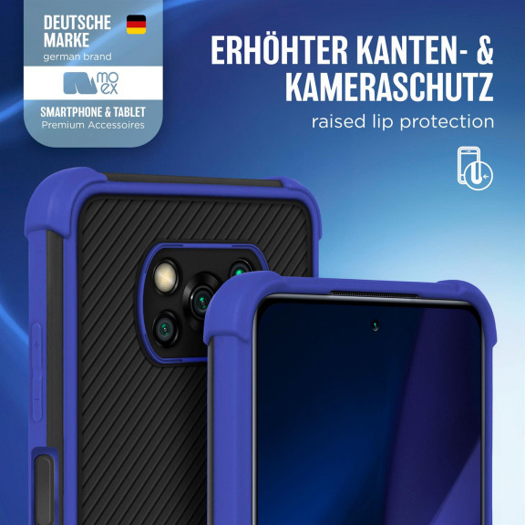 moex Leap Case Poco X3 Pro mit Kanten- & Kameraschutz – Weiteres Produktbild 3