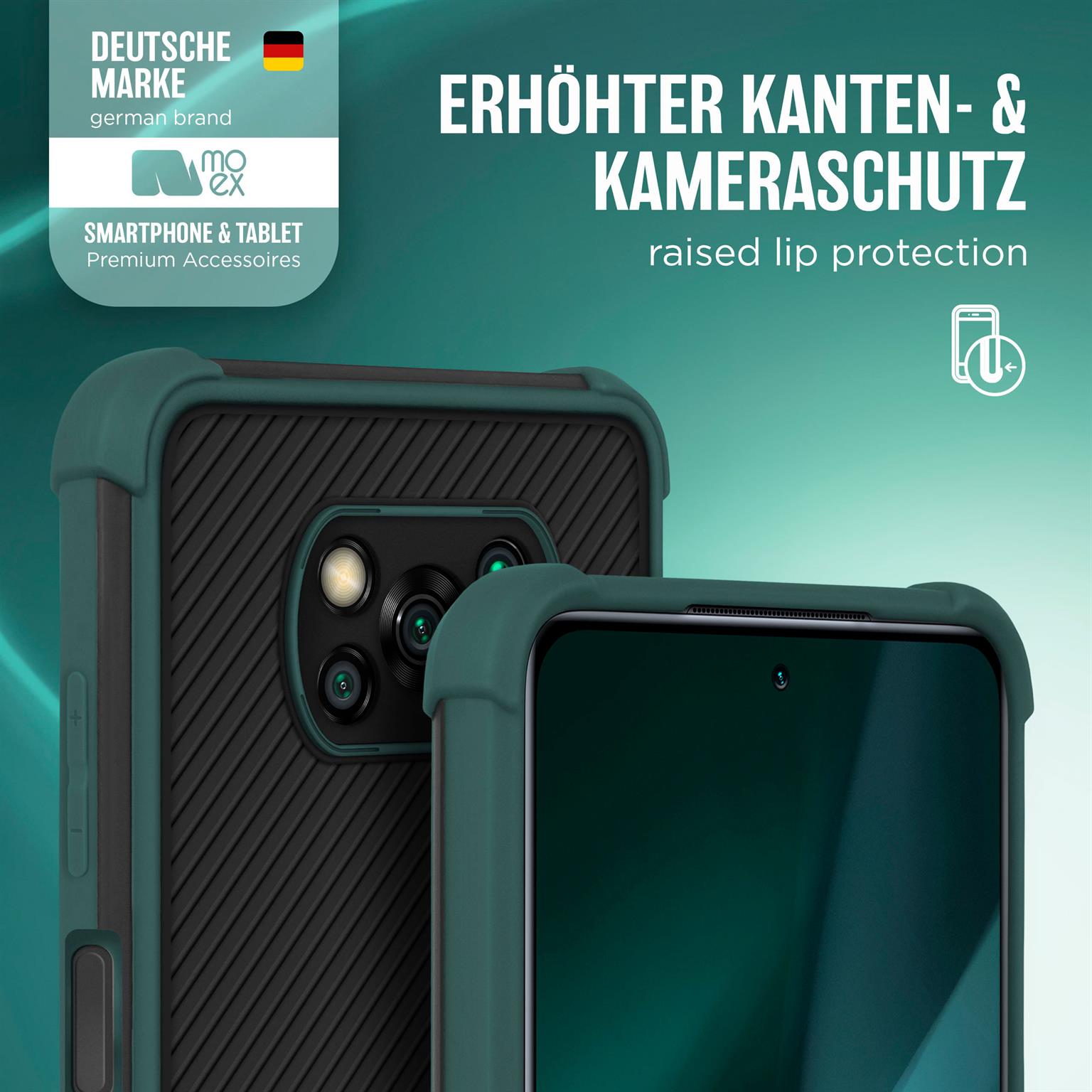 moex Leap Case Poco X3 Pro mit Kanten- & Kameraschutz – Weiteres Produktbild 3 moex Leap Case Poco X3 Pro mit Kanten- & Kameraschutz – Weiteres Produktbild 3