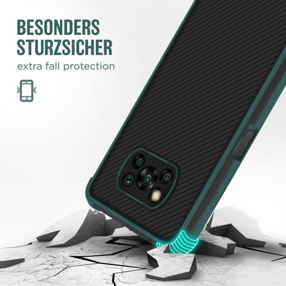 moex Leap Case Poco X3 Pro mit Kanten- & Kameraschutz – Weiteres Produktbild 4