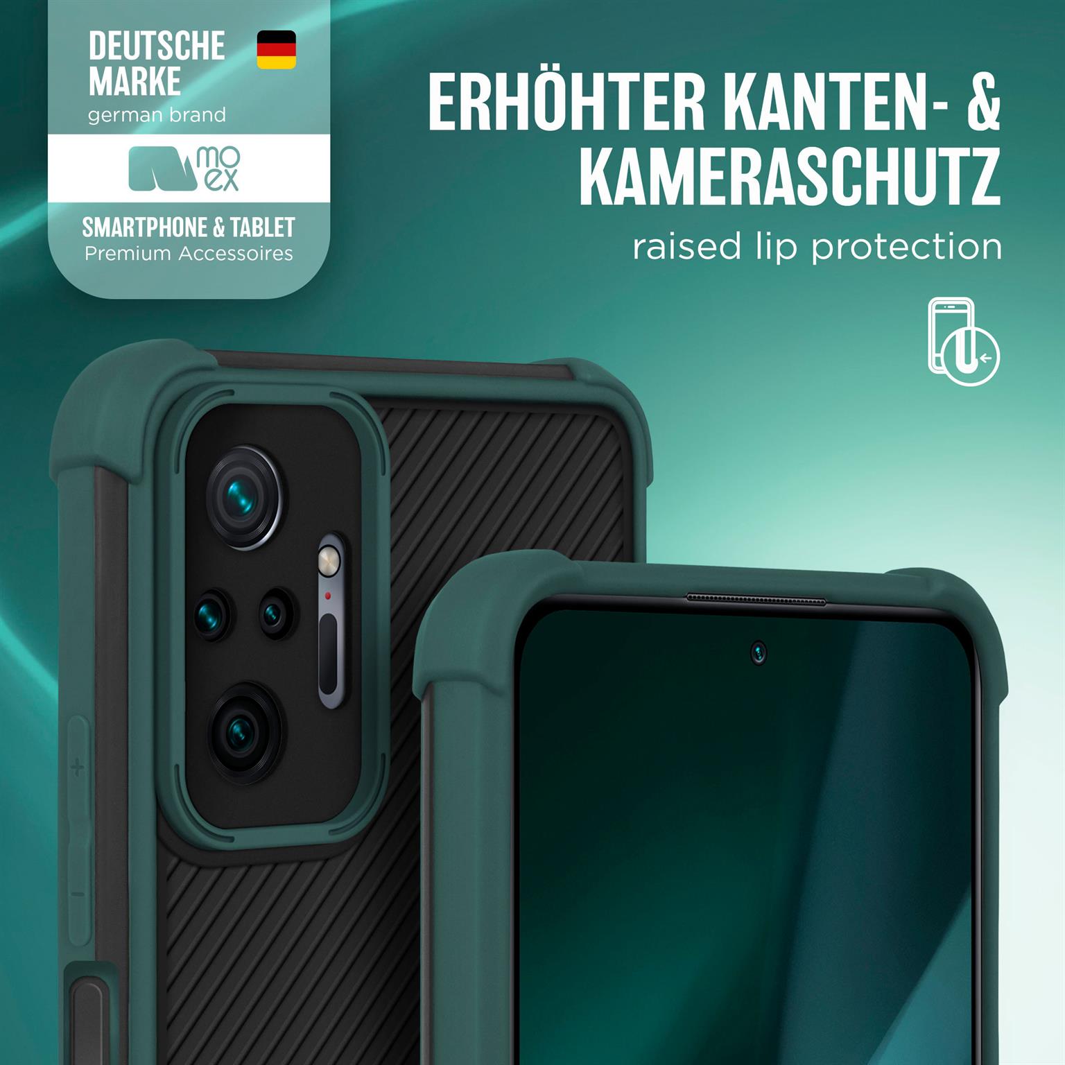 moex Leap Case Redmi Note 10 Pro mit Kanten- & Kameraschutz – Weiteres Produktbild 3