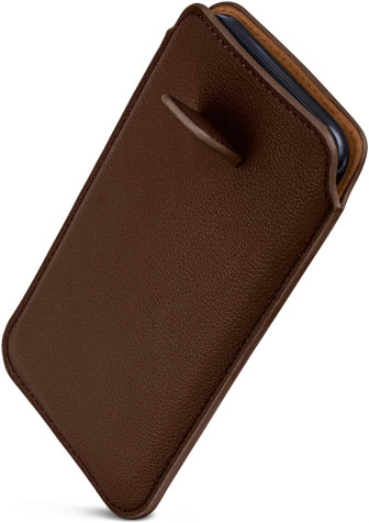 ONEFLOW ONEFLOW Liberty Bag iPhone 15 Sleeve Einsteckhülle – Dunkelbraun