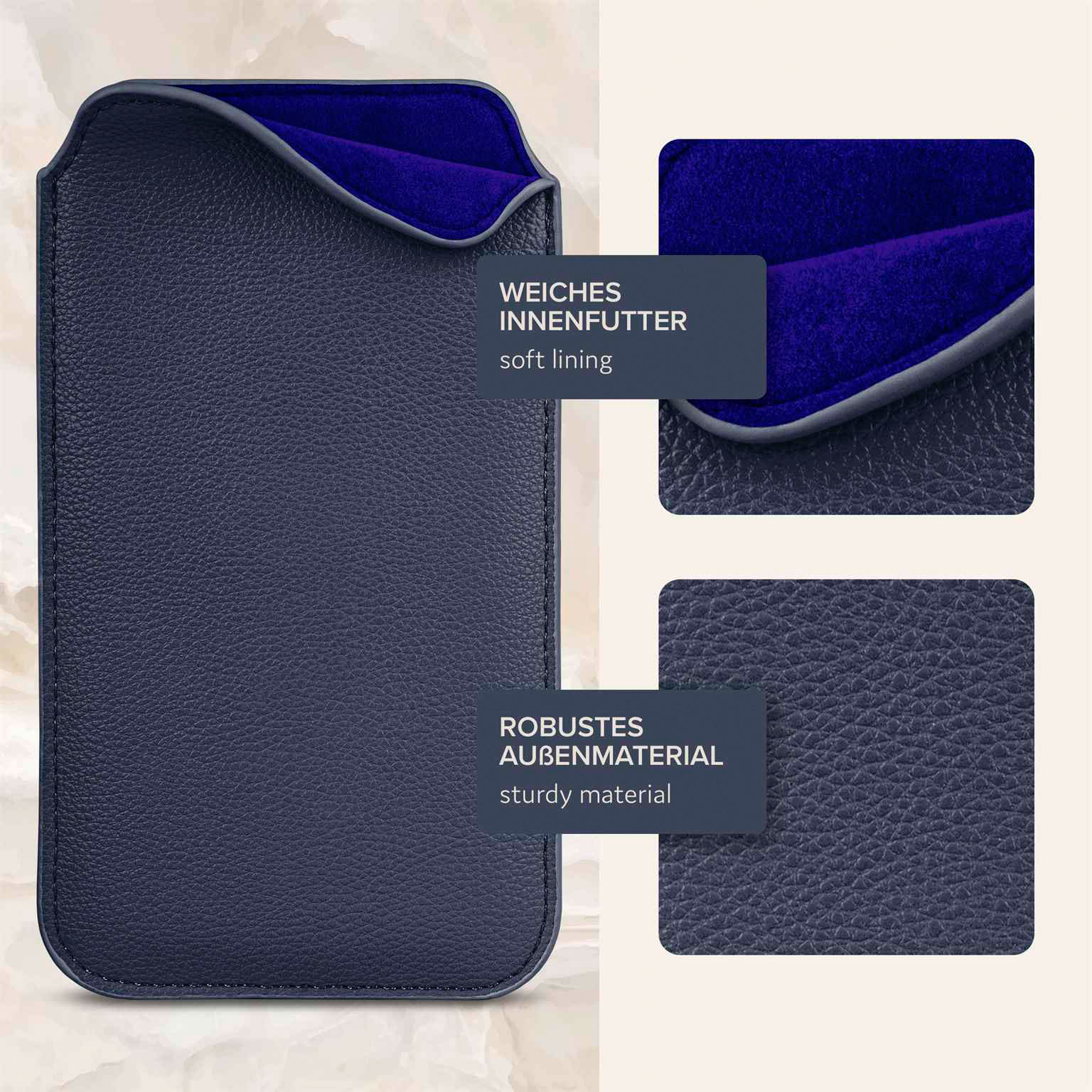 ONEFLOW Liberty Bag Samsung Galaxy A34 5G Sleeve Einsteckhülle – Weiteres Produktbild 5