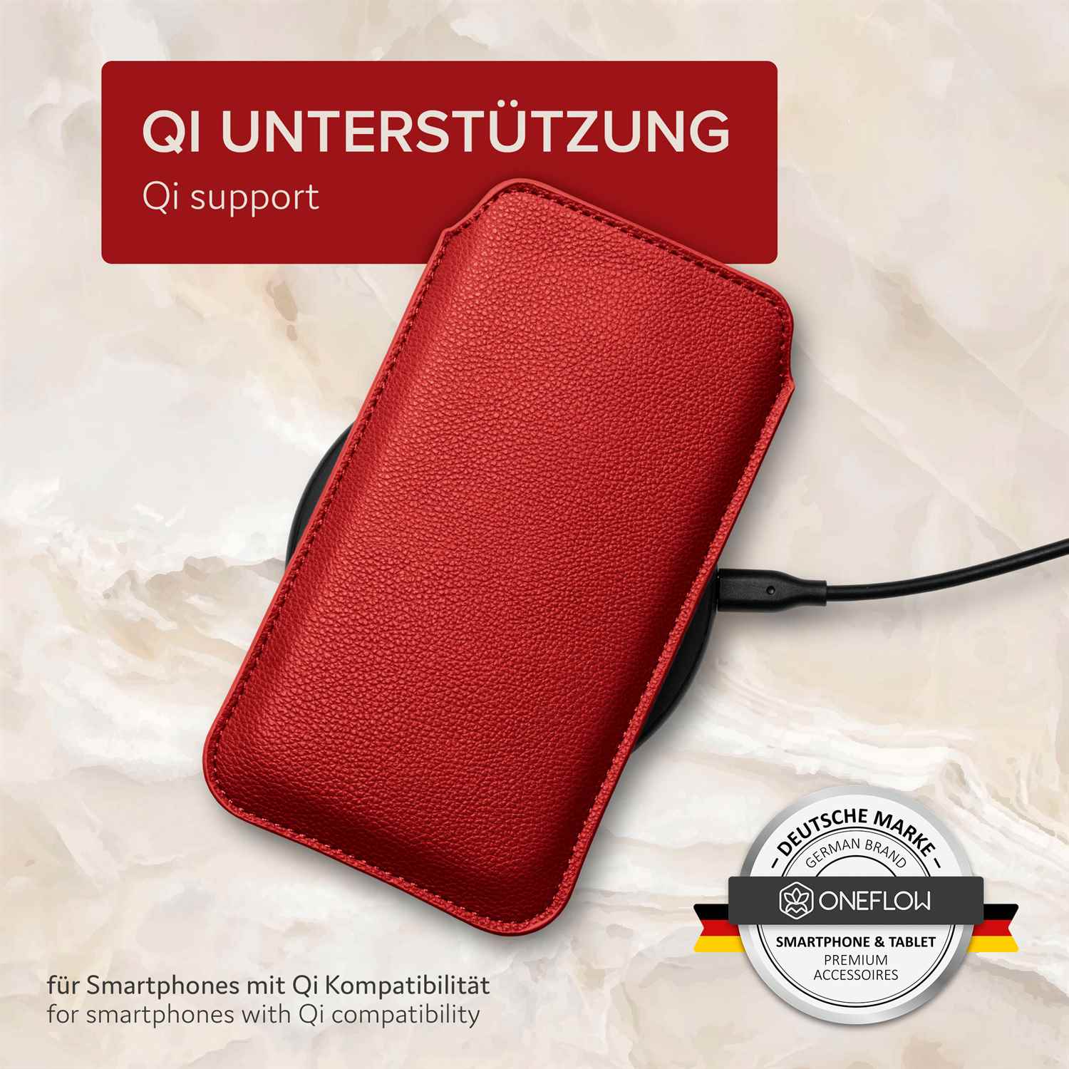 ONEFLOW Liberty Bag Samsung Galaxy A7 (2018) Sleeve Einsteckhülle – Weiteres Produktbild 6