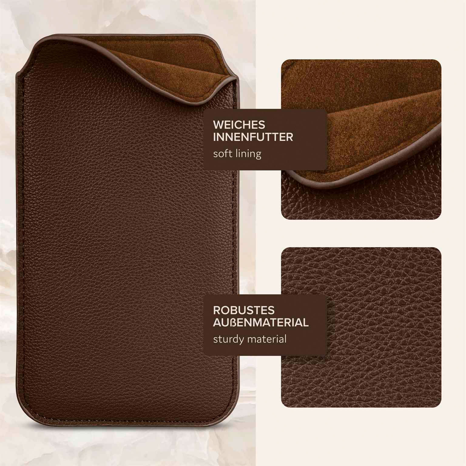 ONEFLOW Liberty Bag Xiaomi 13 Sleeve Einsteckhülle – Weiteres Produktbild 5