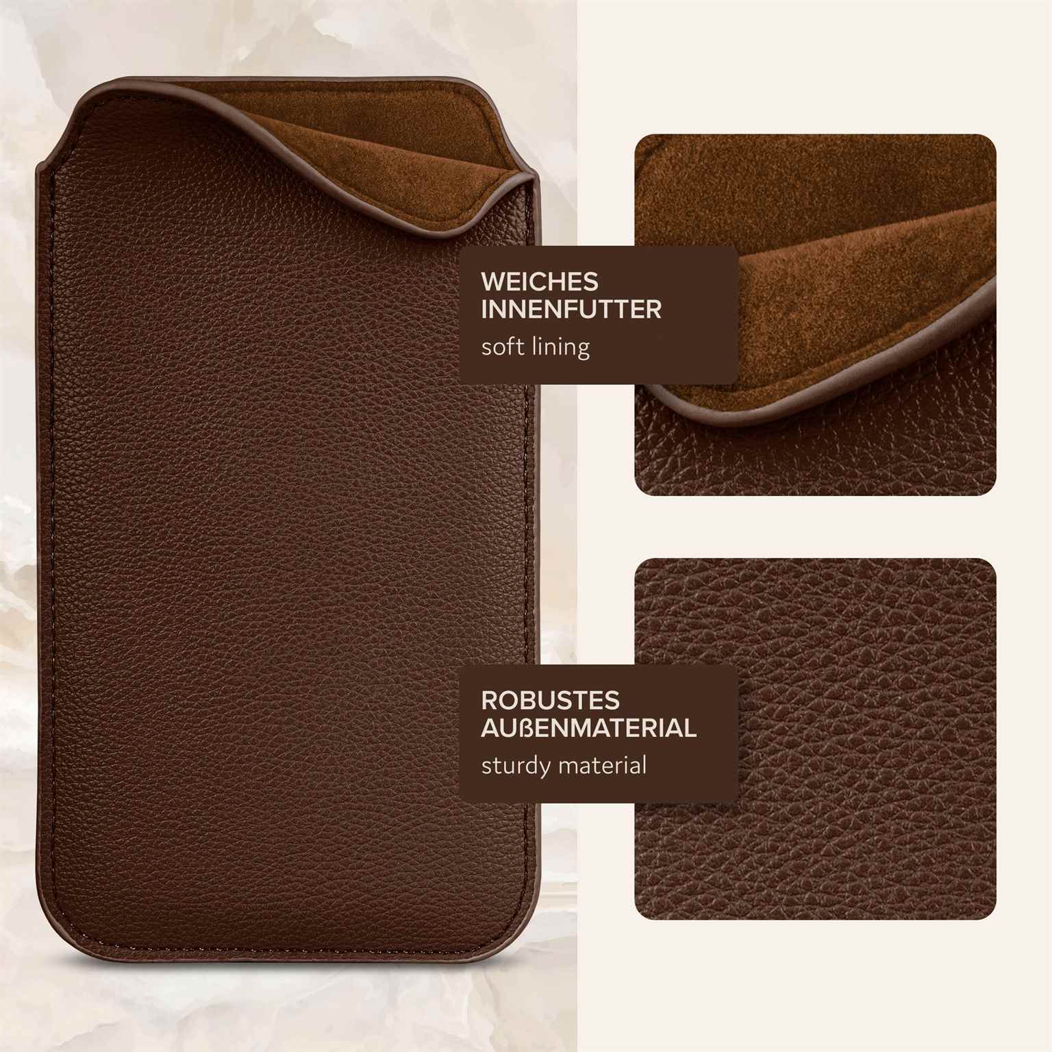 ONEFLOW Liberty Bag Redmi Note 13 Pro (4G) Sleeve Einsteckhülle – Weiteres Produktbild 4
