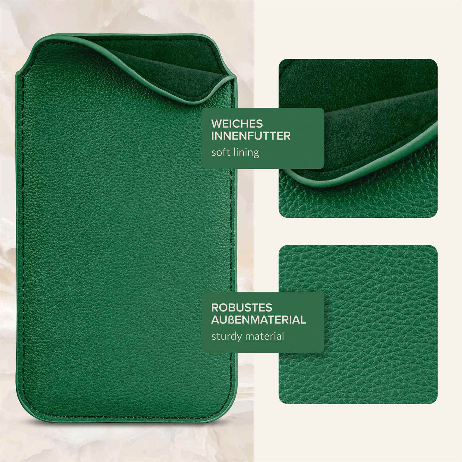 ONEFLOW Liberty Bag Redmi Note 13 Pro (4G) Sleeve Einsteckhülle – Weiteres Produktbild 5