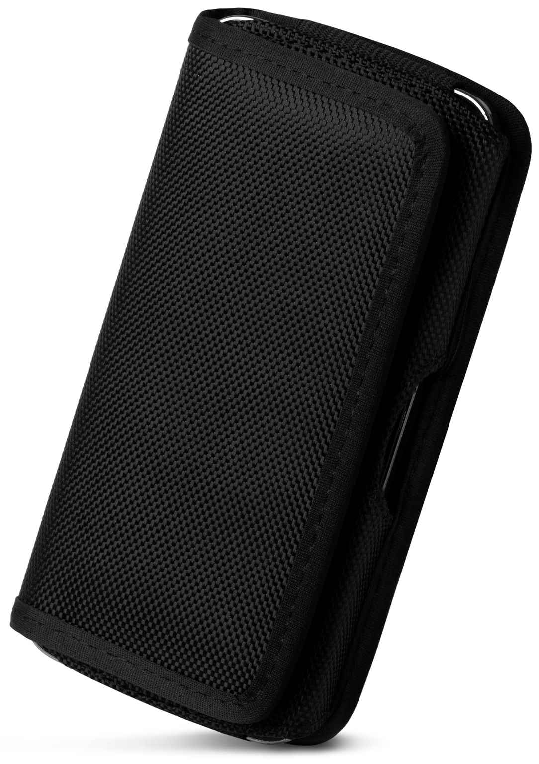 moex Mesh Case Oukitel C35 Handy Gürteltasche quer – Schwarz