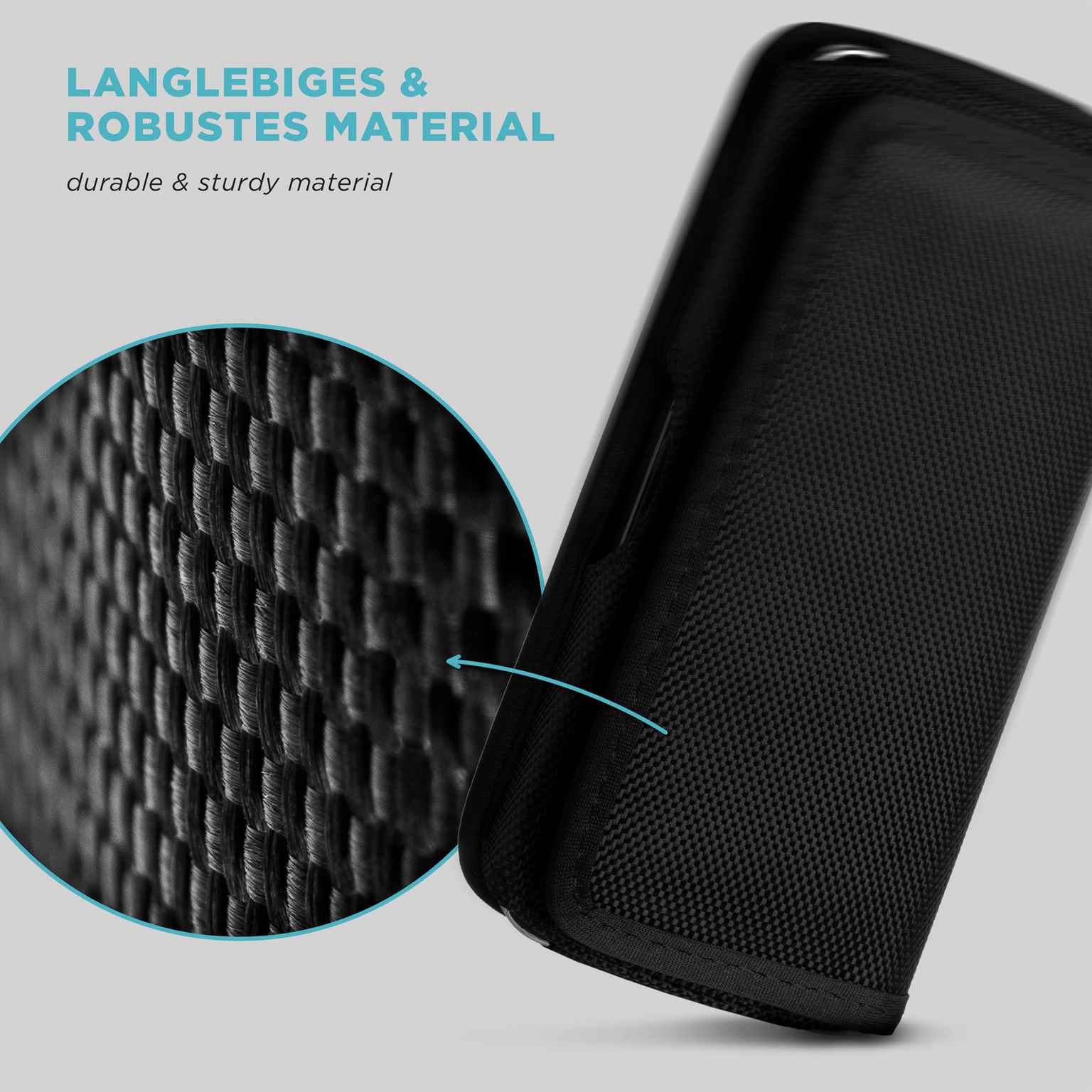 moex Mesh Case Samsung Galaxy Grand Prime Handy Gürteltasche quer – Weiteres Produktbild 5