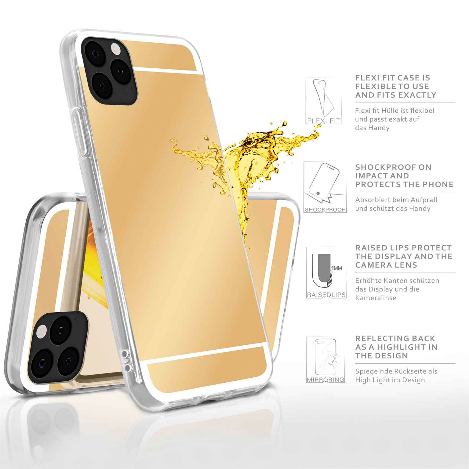 moex Mirror Case iPhone 11 Pro Max Spiegelhülle – Weiteres Produktbild 2
