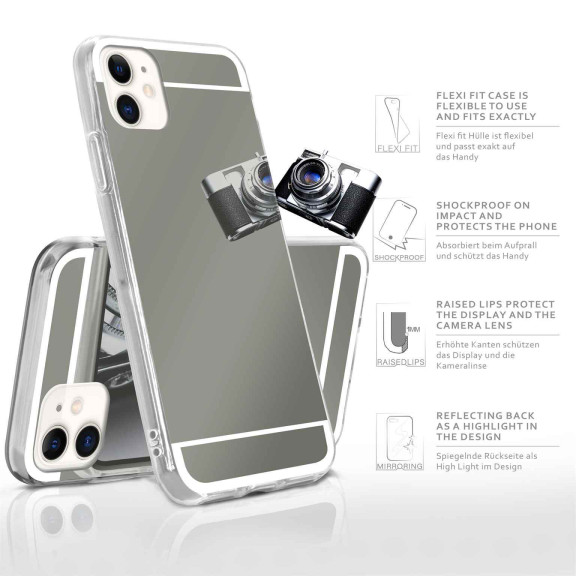 moex Mirror Case iPhone 11 Spiegelhülle – Weiteres Produktbild 2 moex Mirror Case iPhone 11 Spiegelhülle – Weiteres Produktbild 2