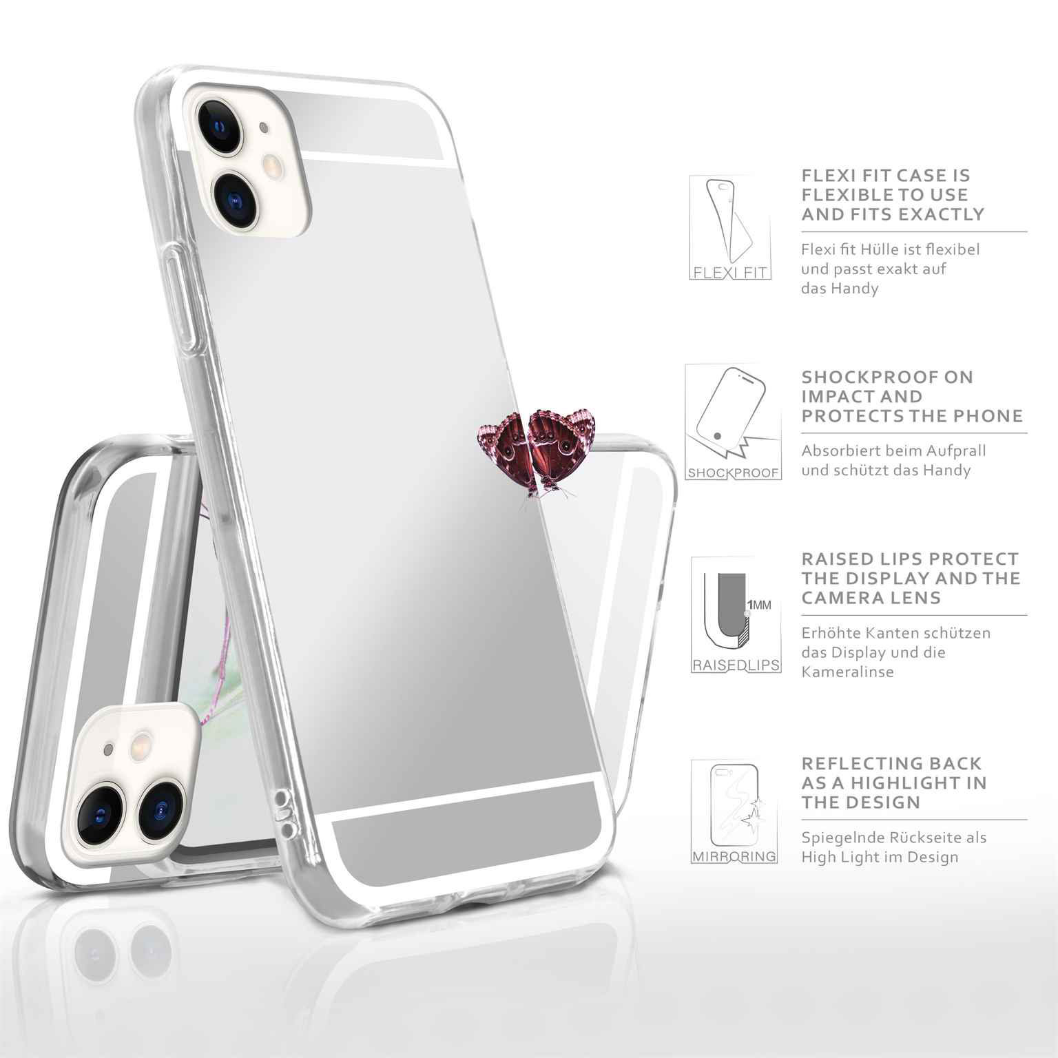 moex Mirror Case iPhone 12 mini Spiegelhülle – Weiteres Produktbild 1
