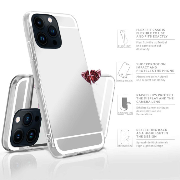 moex Mirror Case iPhone 13 Pro Spiegelhülle – Weiteres Produktbild 2 moex Mirror Case iPhone 13 Pro Spiegelhülle – Weiteres Produktbild 2