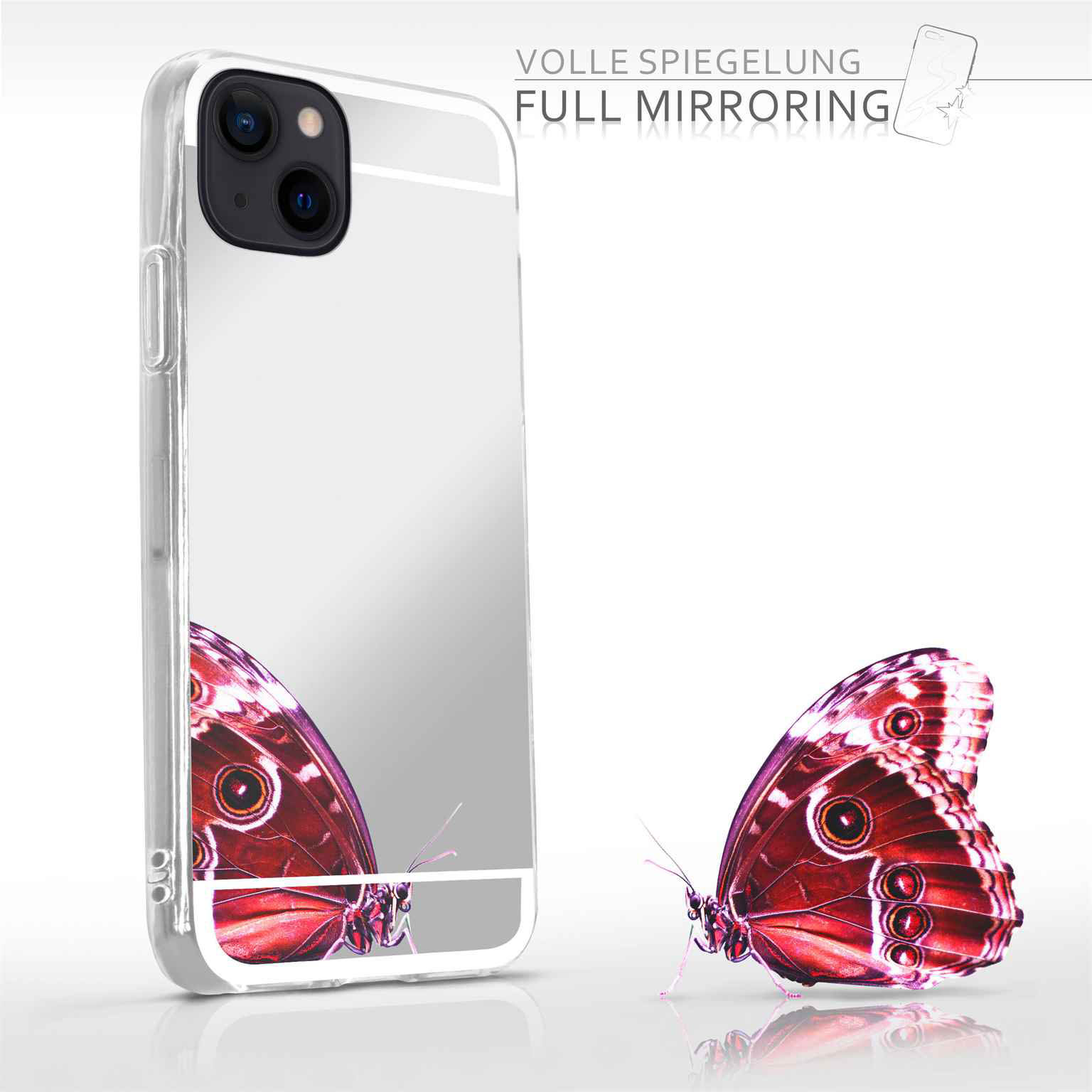 moex Mirror Case iPhone 14 Spiegelhülle – Weiteres Produktbild 4