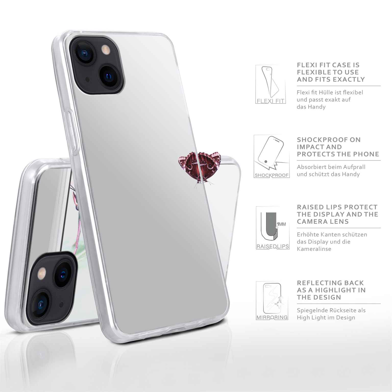 moex Mirror Case iPhone 15 Spiegelhülle – Weiteres Produktbild 2 moex Mirror Case iPhone 15 Spiegelhülle – Weiteres Produktbild 2