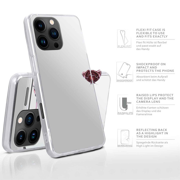 moex Mirror Case iPhone 16 Pro Max Spiegelhülle – Weiteres Produktbild 2