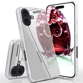 moex Mirror Case iPhone 16 Spiegelhülle – Silber moex Mirror Case iPhone 16 Spiegelhülle – Silber