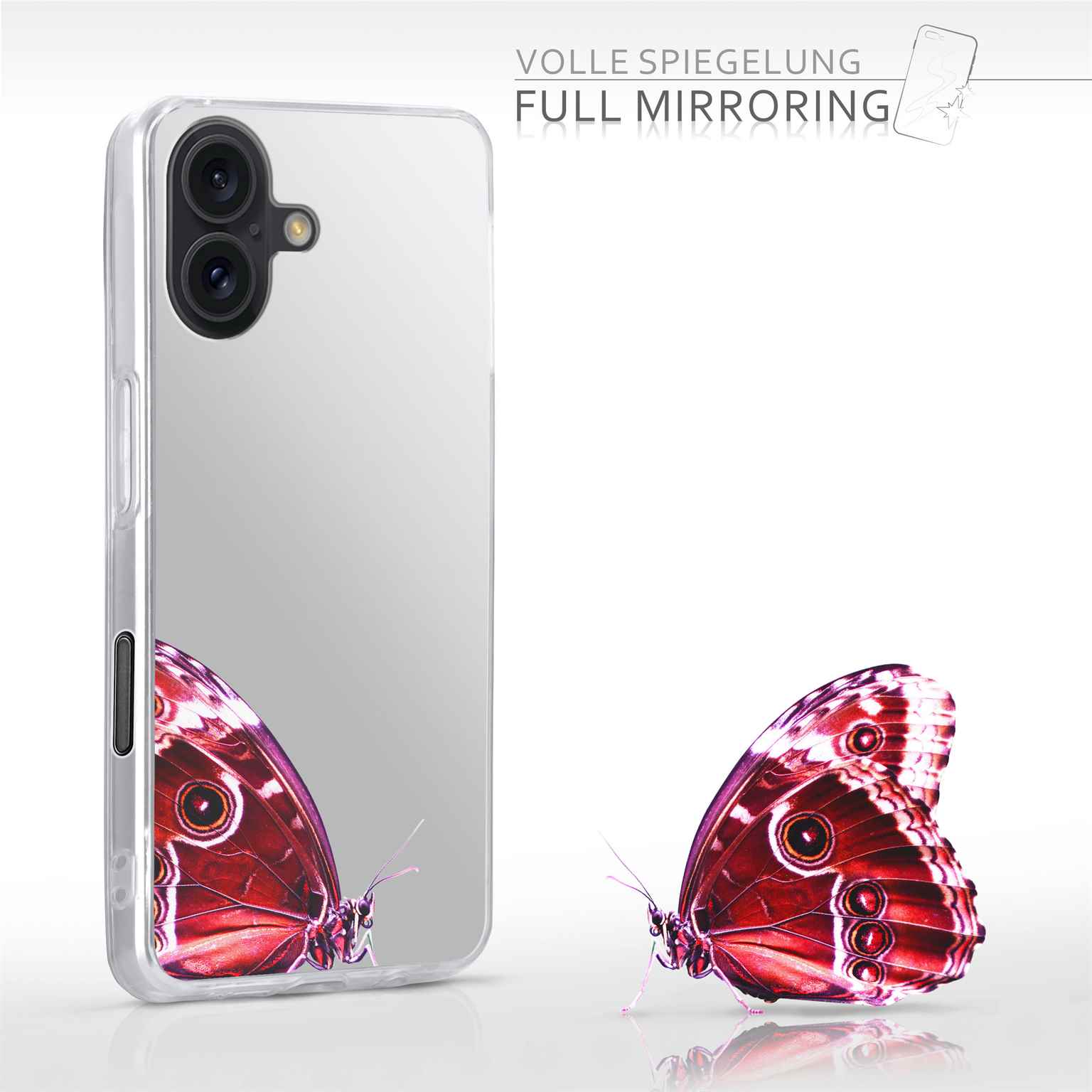 moex Mirror Case iPhone 16 Spiegelhülle – Weiteres Produktbild 4 moex Mirror Case iPhone 16 Spiegelhülle – Weiteres Produktbild 4