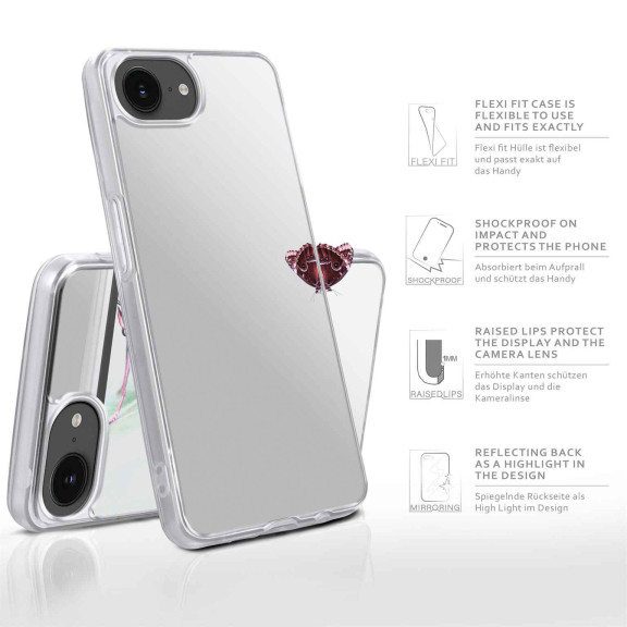 moex Mirror Case iPhone 16e Spiegelhülle – Weiteres Produktbild 2 moex Mirror Case iPhone 16e Spiegelhülle – Weiteres Produktbild 2