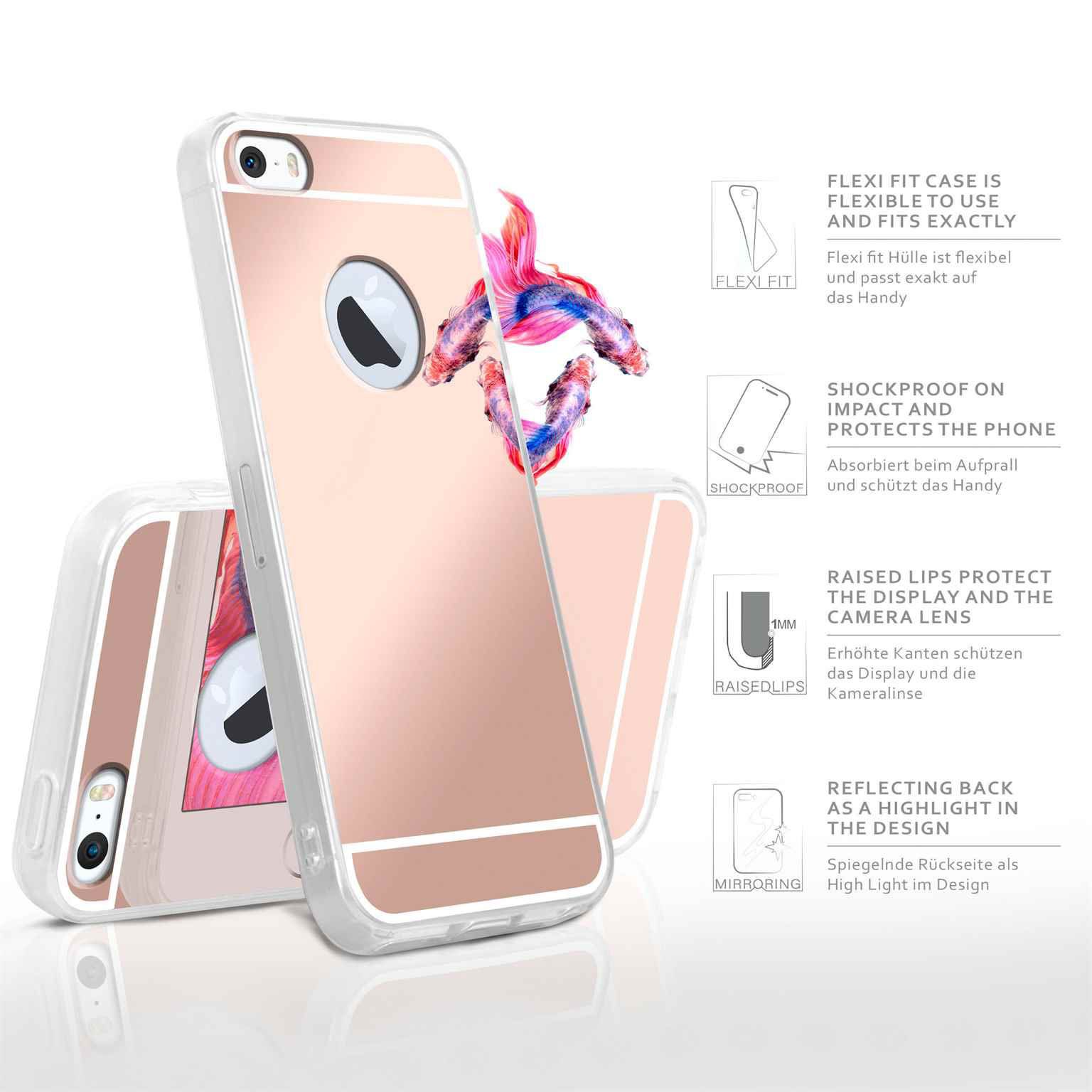 moex Mirror Case iPhone 5 Spiegelhülle – Weiteres Produktbild 2