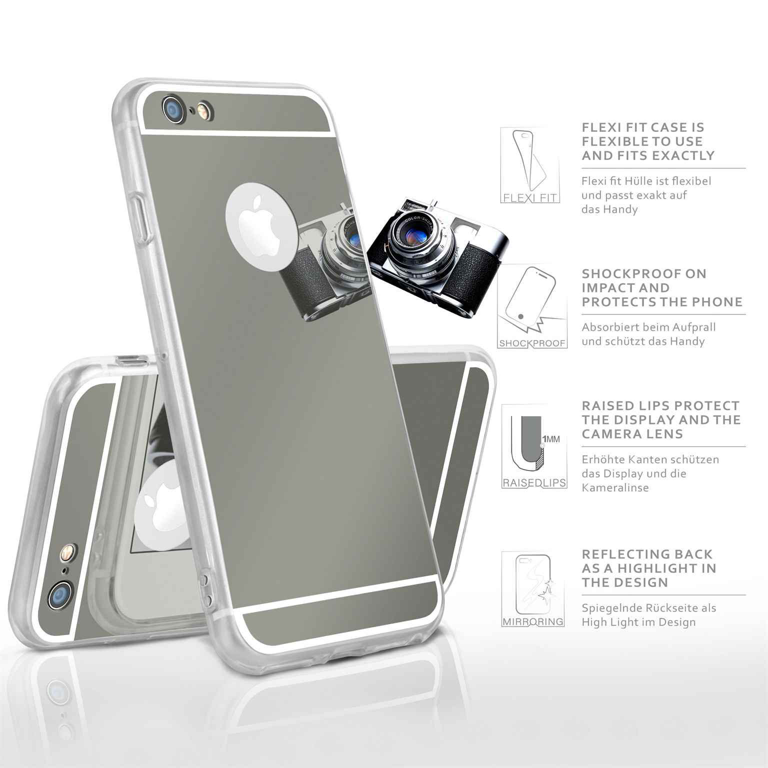 moex Mirror Case iPhone 6 Plus Spiegelhülle – Weiteres Produktbild 2 moex Mirror Case iPhone 6 Plus Spiegelhülle – Weiteres Produktbild 2