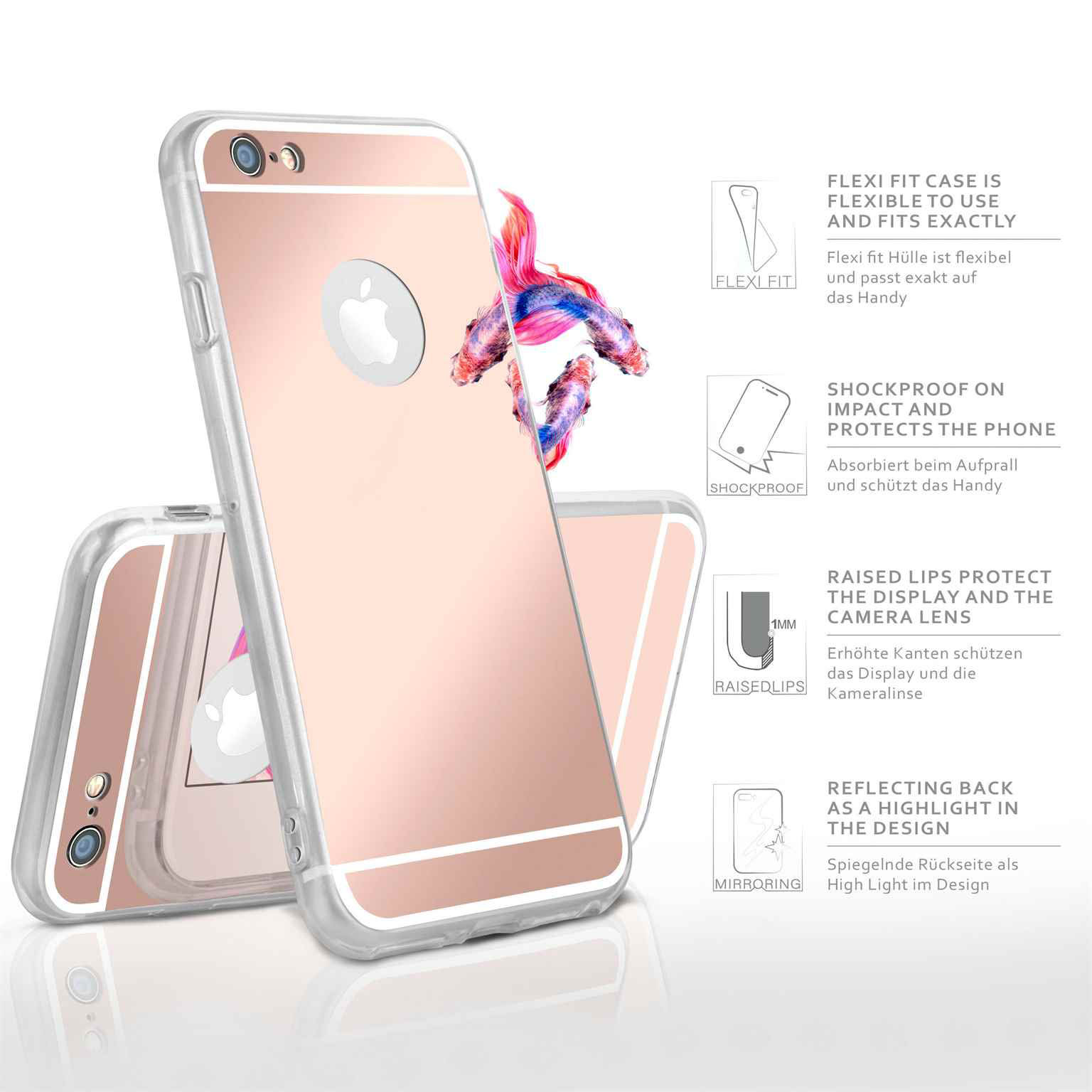 moex Mirror Case iPhone 6 Spiegelhülle – Weiteres Produktbild 1