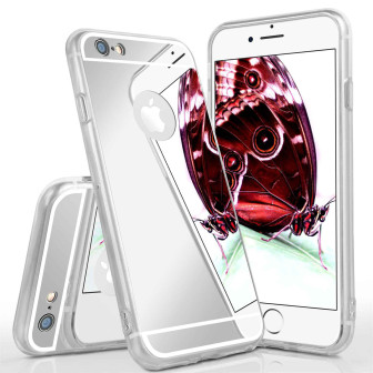 moex moex Mirror Case iPhone 6 Spiegelhülle – Silber
