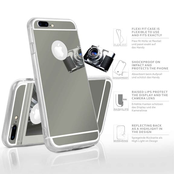 moex Mirror Case iPhone 7 Plus Spiegelhülle – Weiteres Produktbild 2 moex Mirror Case iPhone 7 Plus Spiegelhülle – Weiteres Produktbild 2