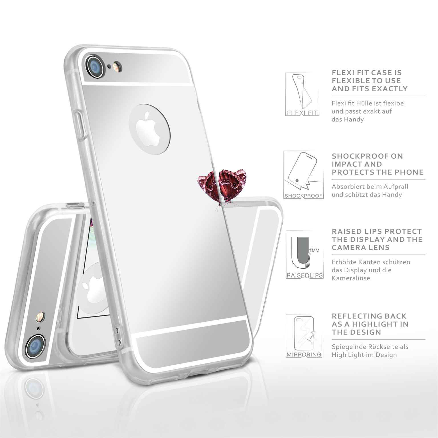moex Mirror Case iPhone 7 Spiegelhülle – Weiteres Produktbild 2 moex Mirror Case iPhone 7 Spiegelhülle – Weiteres Produktbild 2