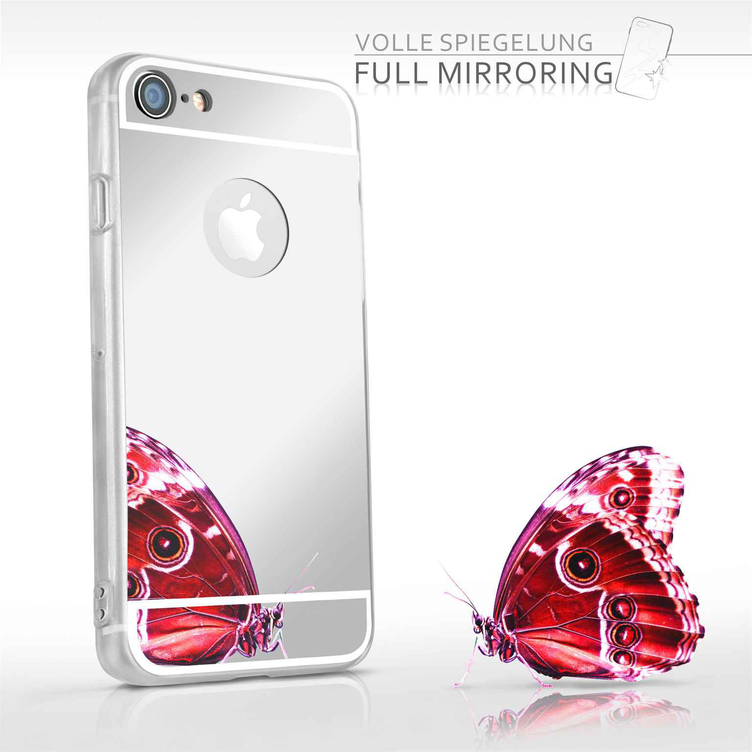 moex Mirror Case iPhone 8 Spiegelhülle – Weiteres Produktbild 4