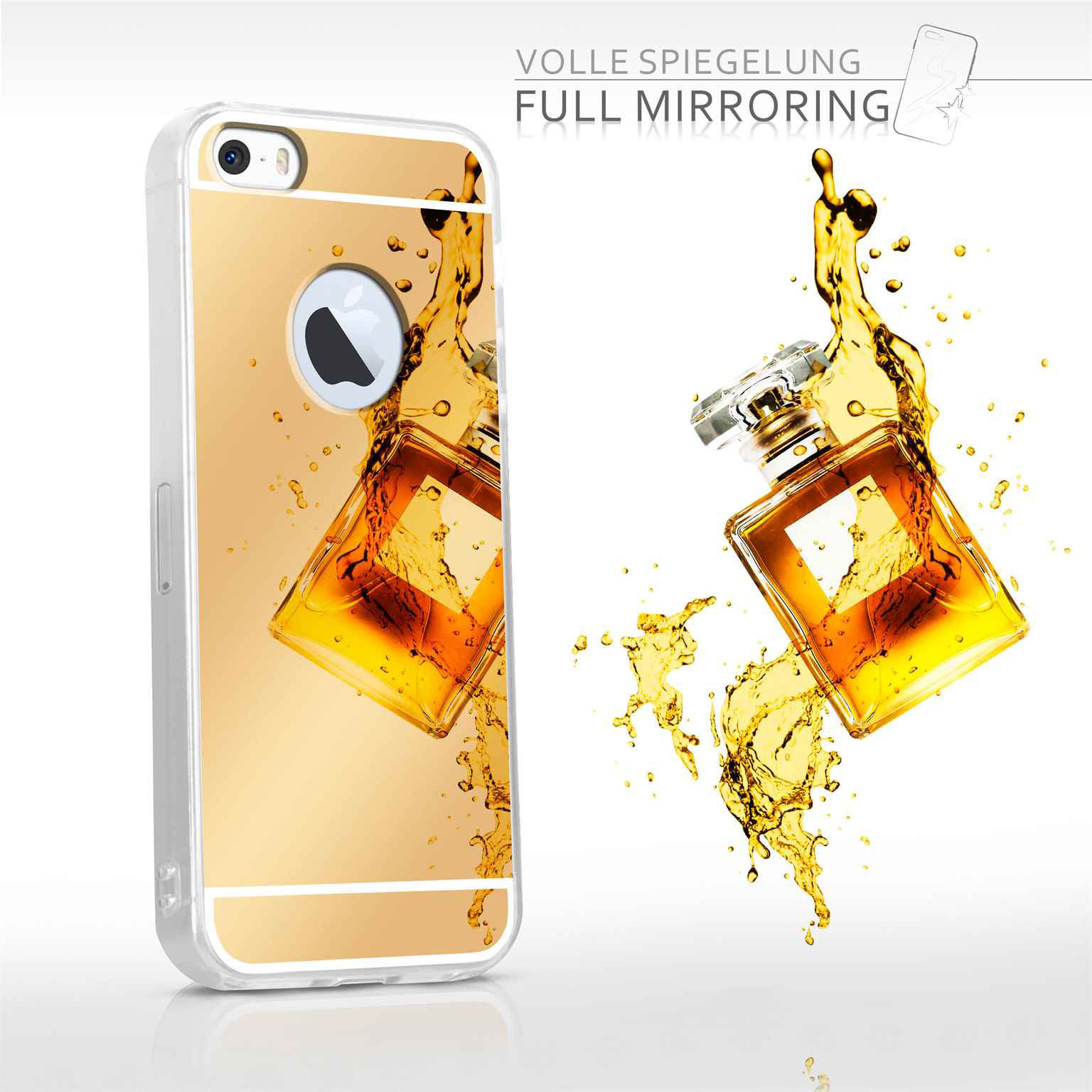 moex Mirror Case iPhone SE (2016) Spiegelhülle – Weiteres Produktbild 4