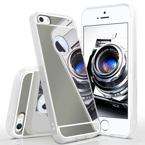 moex Mirror Case iPhone SE (2016) Spiegelhülle – Weiteres Produktbild 1 moex Mirror Case iPhone SE (2016) Spiegelhülle – Weiteres Produktbild 1