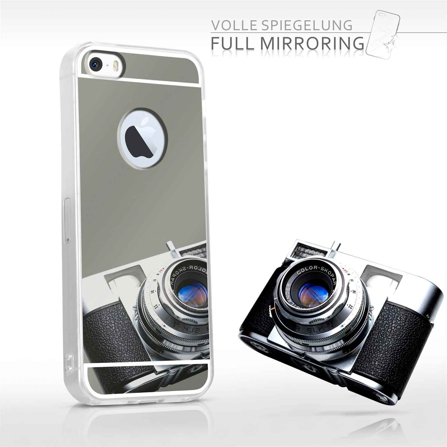 moex Mirror Case iPhone SE (2016) Spiegelhülle – Weiteres Produktbild 4 moex Mirror Case iPhone SE (2016) Spiegelhülle – Weiteres Produktbild 4