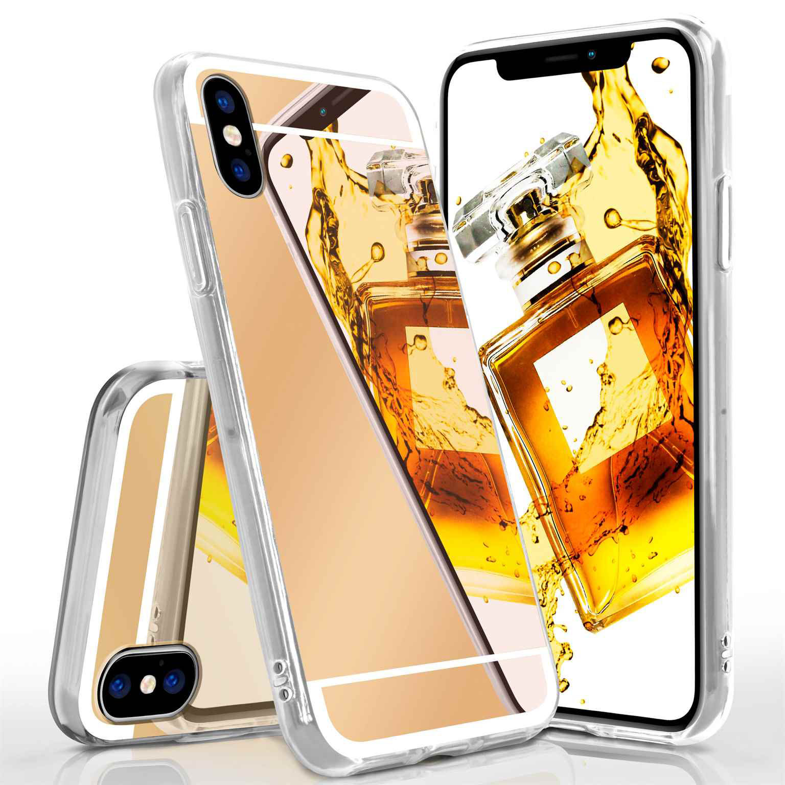 moex Mirror Case iPhone X Spiegelhülle – Weiteres Produktbild 1 moex Mirror Case iPhone X Spiegelhülle – Weiteres Produktbild 1