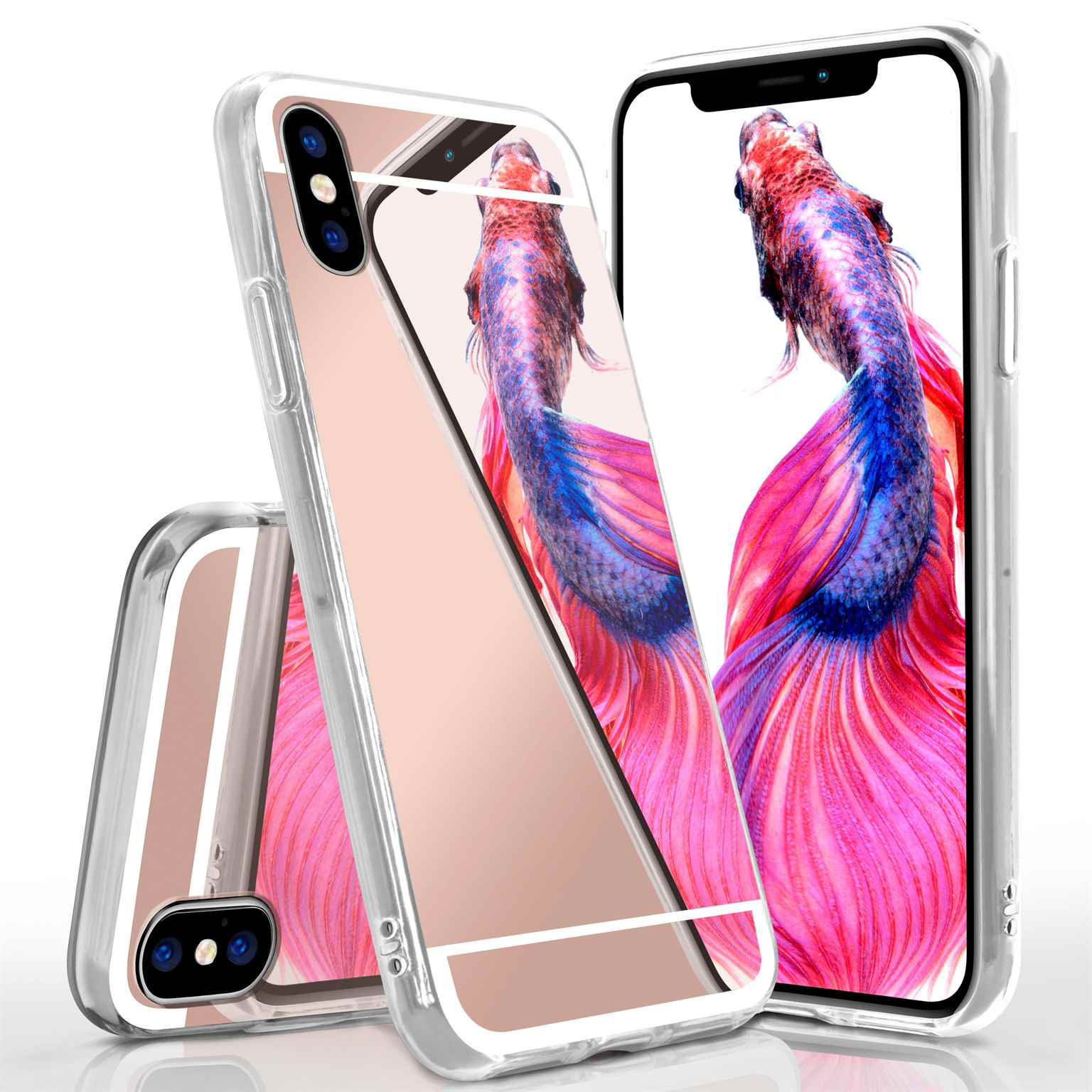 moex Mirror Case iPhone X Spiegelhülle Hauptbild